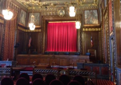 Ohio State Supreme Court Courtroom